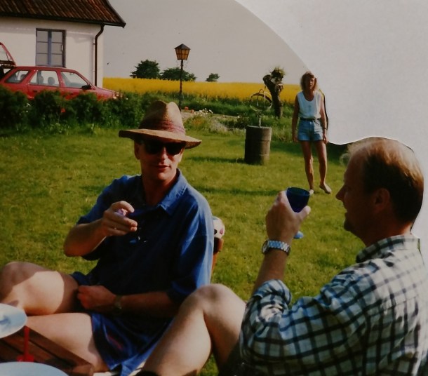 Sommaren 1996 Åsa o Peter o Mats