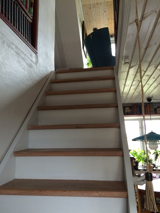 Trappan till övervåningen