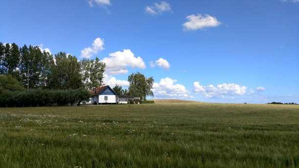 Vårt hus från grannen