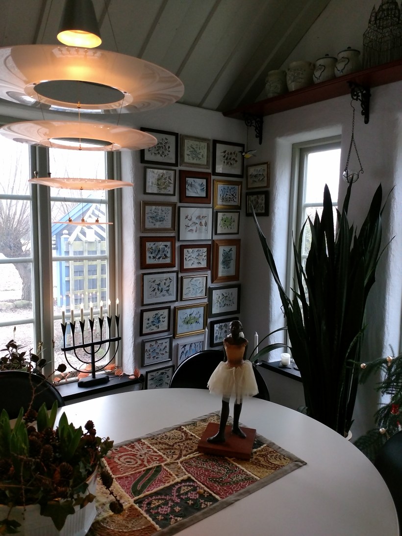 20171217 Nisses hörna m fågeljulkort